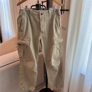 Banana Republic Tan Cargo Pants Relaxed Fit